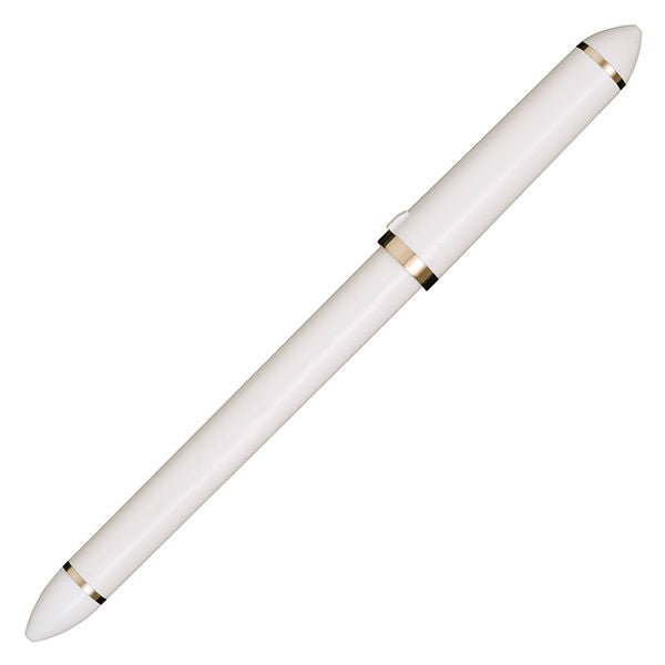 Stylo plume SAILOR Fude de Mannen - Pearl White - 40° - 4901680176855