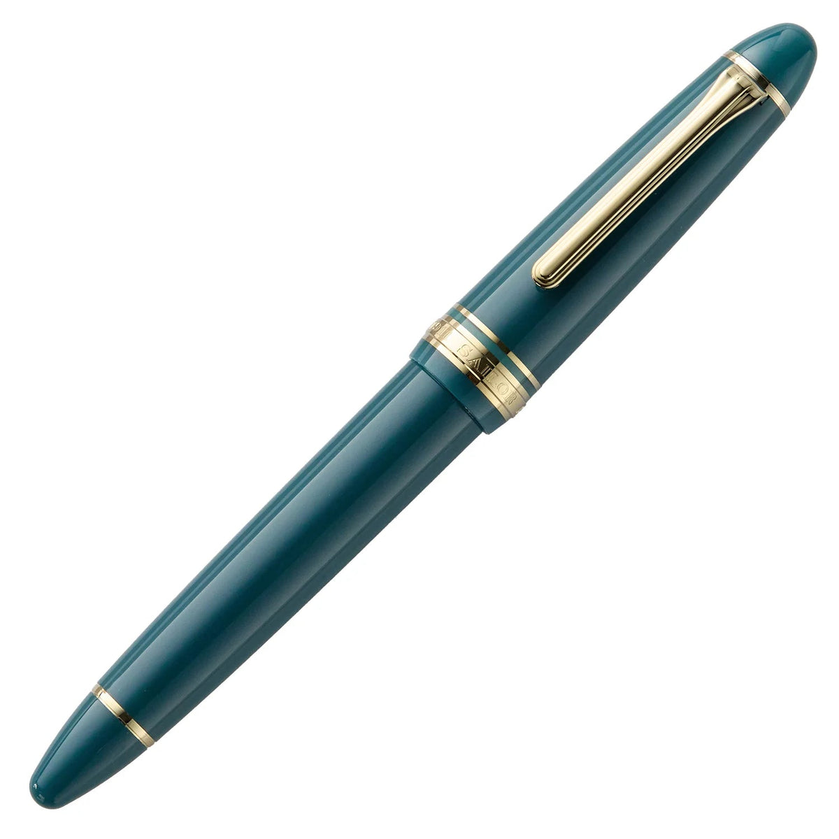 Stylo plume SAILOR Sailor 1911 Casual L Stable - Muted Green GT - Extra-fine (EF) - 4901680610373