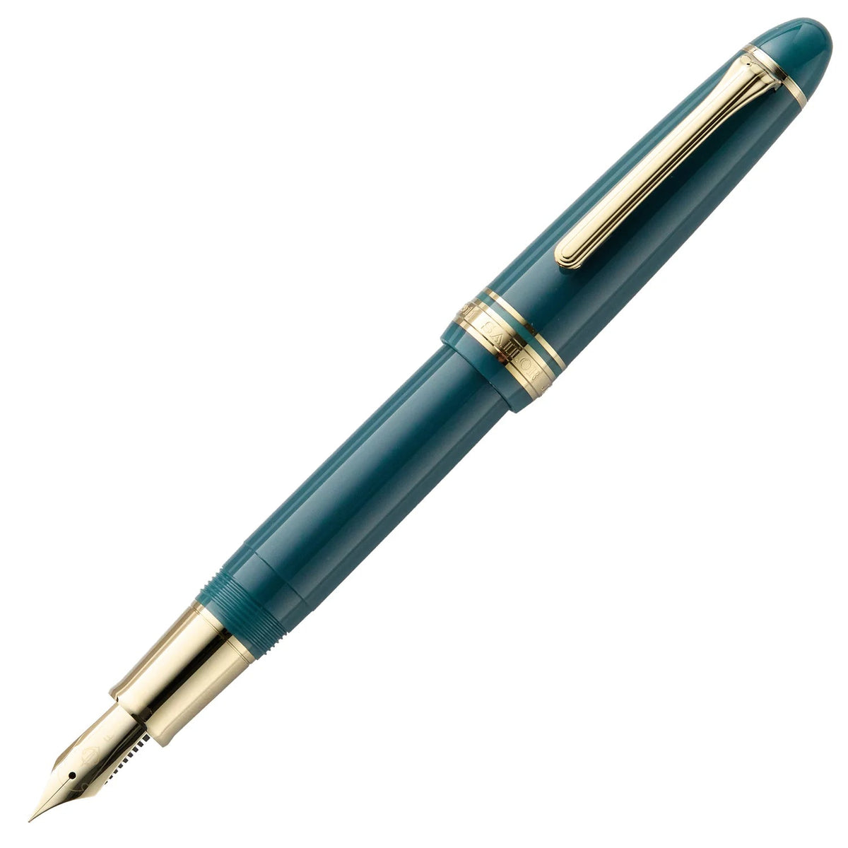 Stylo plume SAILOR Sailor 1911 Casual L Stable - Muted Green GT - Extra-fine (EF) - 4901680610373
