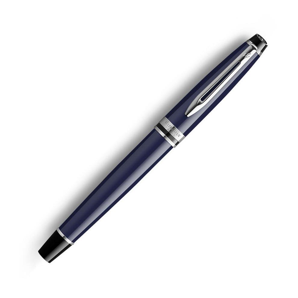 Stylo plume WATERMAN Expert - Bleu Laqué CT - Fine (F) -
