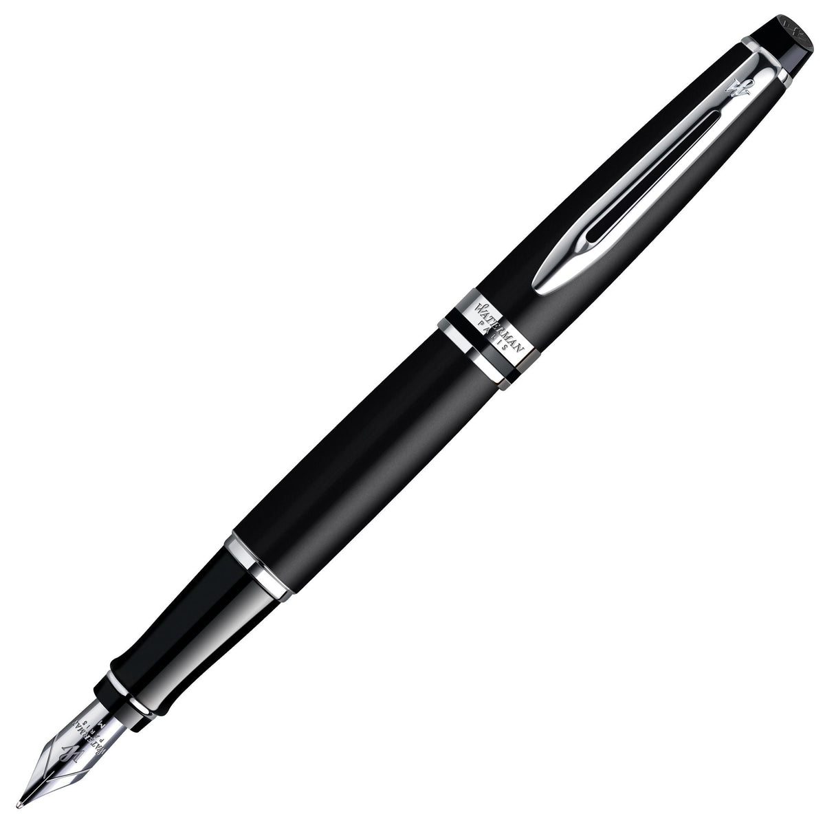 Stylo plume WATERMAN Expert - Noir Mat CT - Fine (F) -