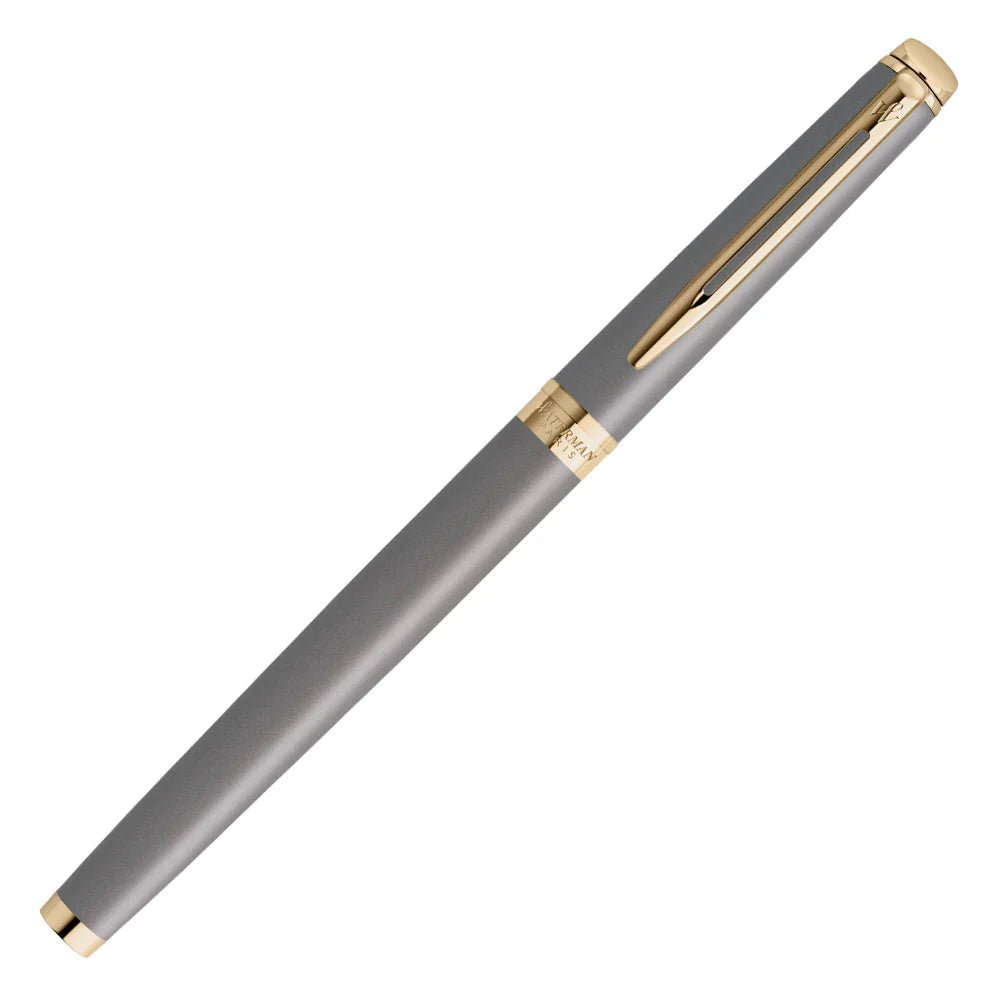 Stylo plume WATERMAN Hémisphère l'Édition Discrète - Gris Métallisé GT - Fine (F) - 3026982179432