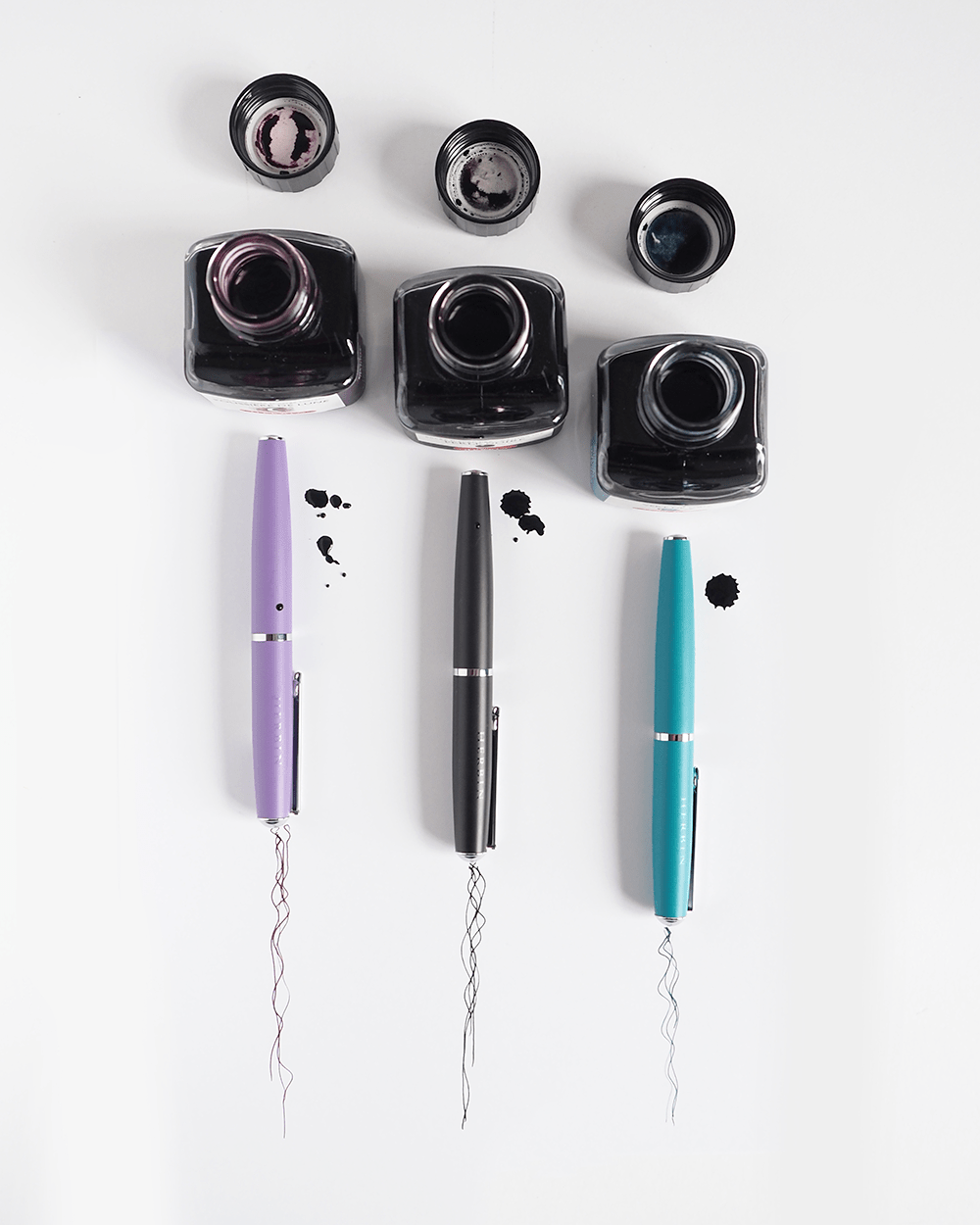 Stylo roller JACQUES HERBIN à cartouches - Noir - 3188550216007