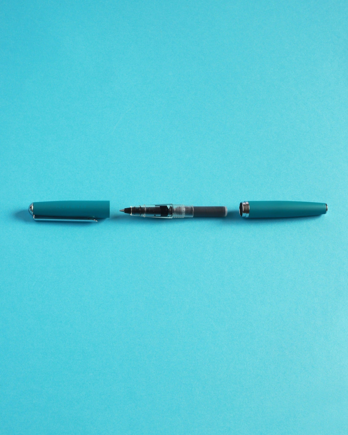 Stylo roller JACQUES HERBIN à cartouches - Rose - 3188550216663