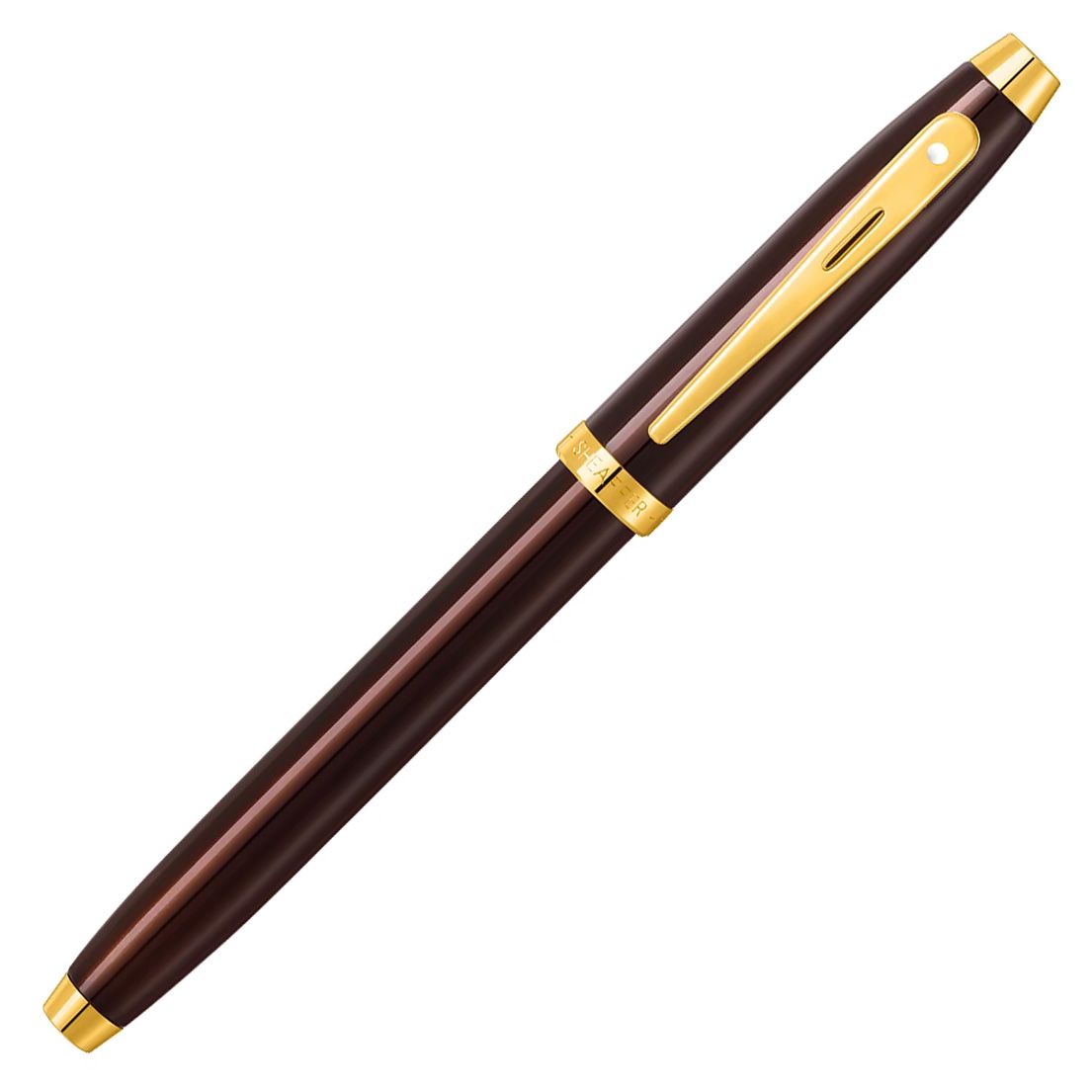 Stylo roller SHEAFFER 100 - Glossy Coffee Brown GT -