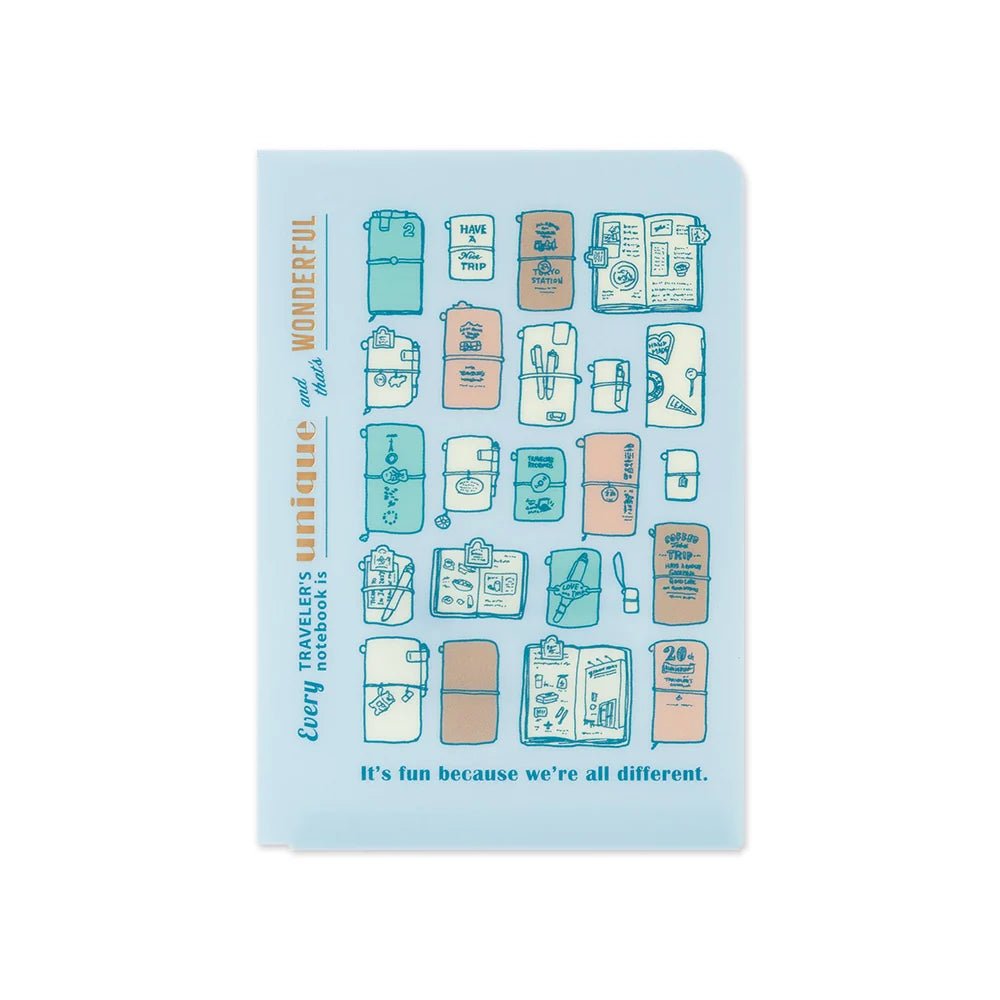 TRAVELER'S notebook - chemise transparente 2027 (passport size) -