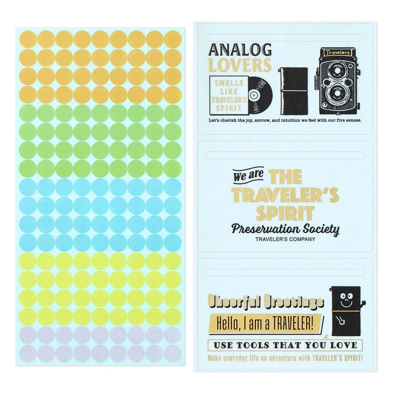 TRAVELER'S notebook - set de stickers 2026 -