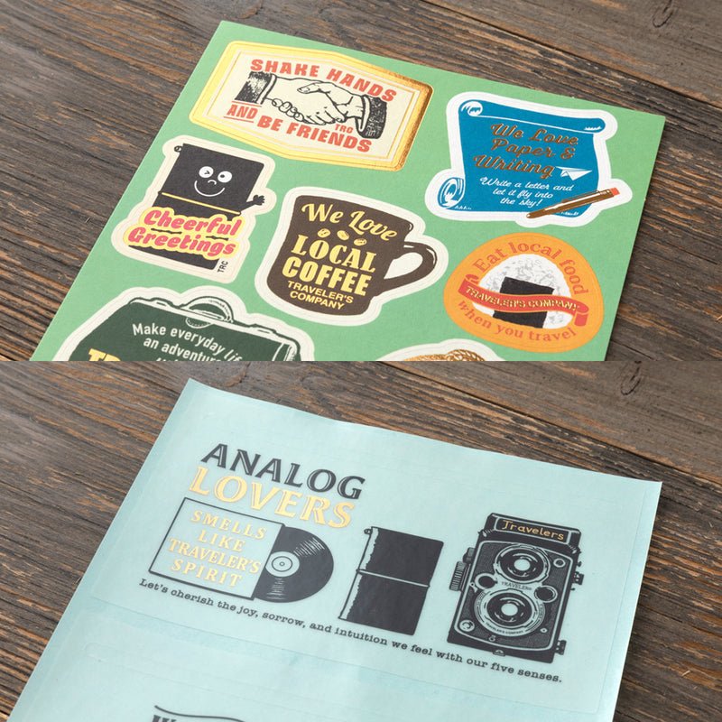 TRAVELER'S notebook - set de stickers 2026 -