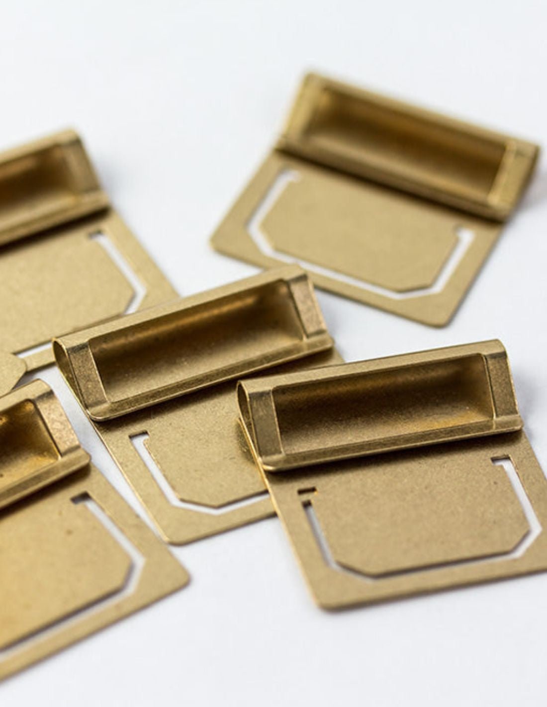TRC BRASS - clips index en laiton - TN Passport size / TN Regular size - 4902805432108