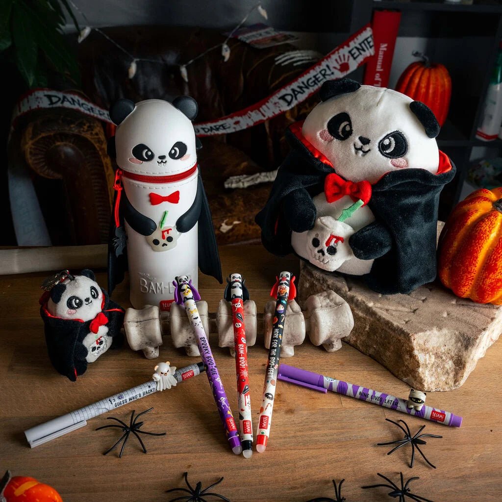 Trousse 2-en-1 LEGAMI Kawaii - Halloween Edition - Panda « Bam-Boo » - 8052694145163