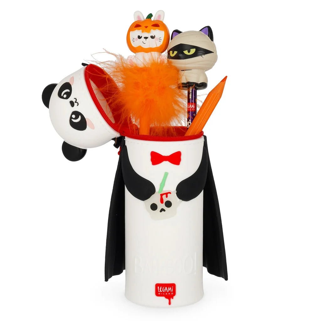Trousse 2-en-1 LEGAMI Kawaii - Halloween Edition - Panda « Bam-Boo » - 8052694145163