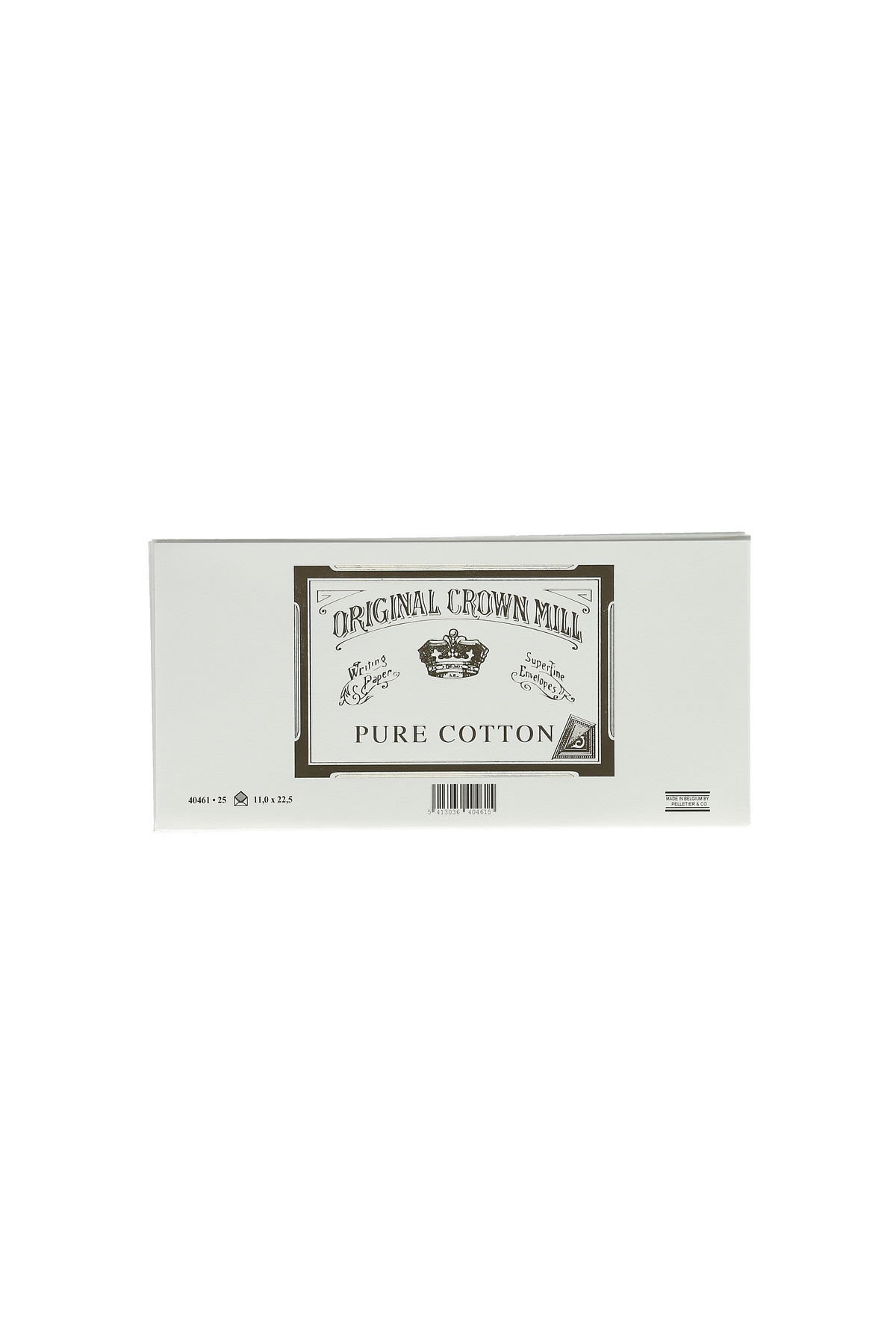 25 enveloppes Pur Coton format DL - 11 x 22.5 cm - 120 g/m² - Crème - 5413036404615
