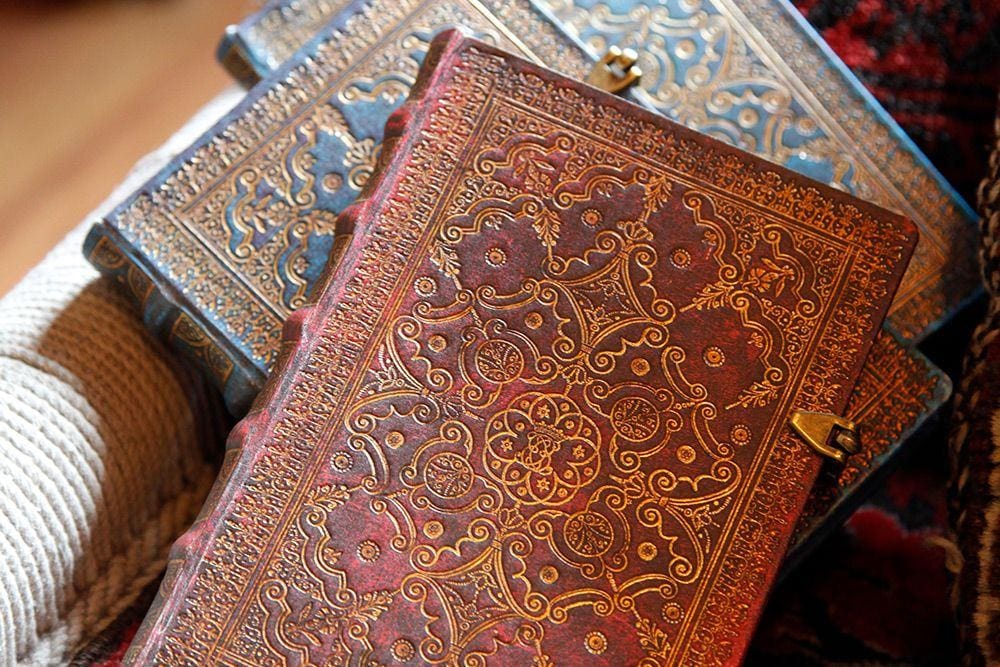 Carnet PAPERBLANKS Carmin - Ultra - Hardcover - Ligné - 144p - 9781439726860