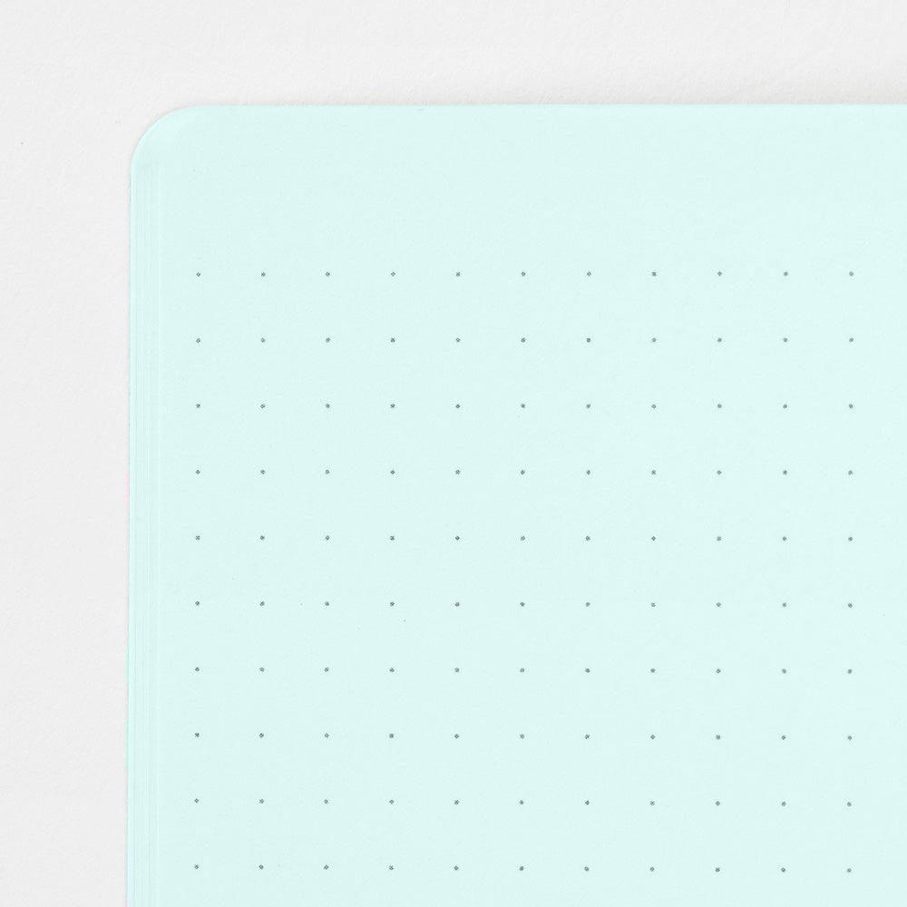 Midori Note Dot - A5 - Pointillé - Bleu Ciel - 4902805152754