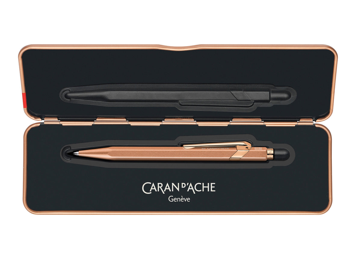 Porte-mine CARAN D'ACHE 849 PREMIUM Brut Rosé - Medium (M) - Or rosé - 7630002349291