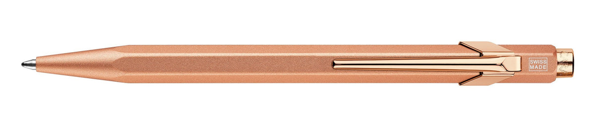 Stylo bille CARAN D'ACHE 849 PREMIUM Brut Rosé - Medium (M) - Or rosé - 7630002328869