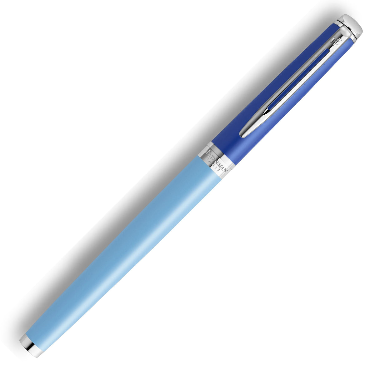 Stylo plume WATERMAN Hemisphère Colour Blocking - Fine (F) - Bleu Clair - 3026981799242