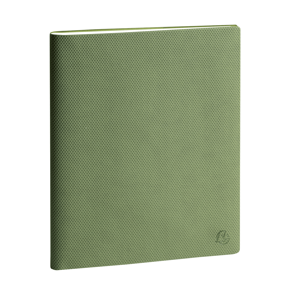 Agenda 2025 - 2026 EXACOMPTA SAS 27 - 21 x 27 cm - 1 semaine sur 2 pages - Orientation verticale - Canvas vert - 3660942085069