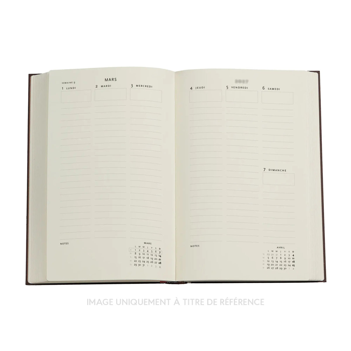 Agenda 2026 - 2027 PAPERBLANKS Chant des Fleurs Sauvages - 1 semaine sur 2 pages - Maxi - Hardcover - Vertical - 176p - 9780349720319