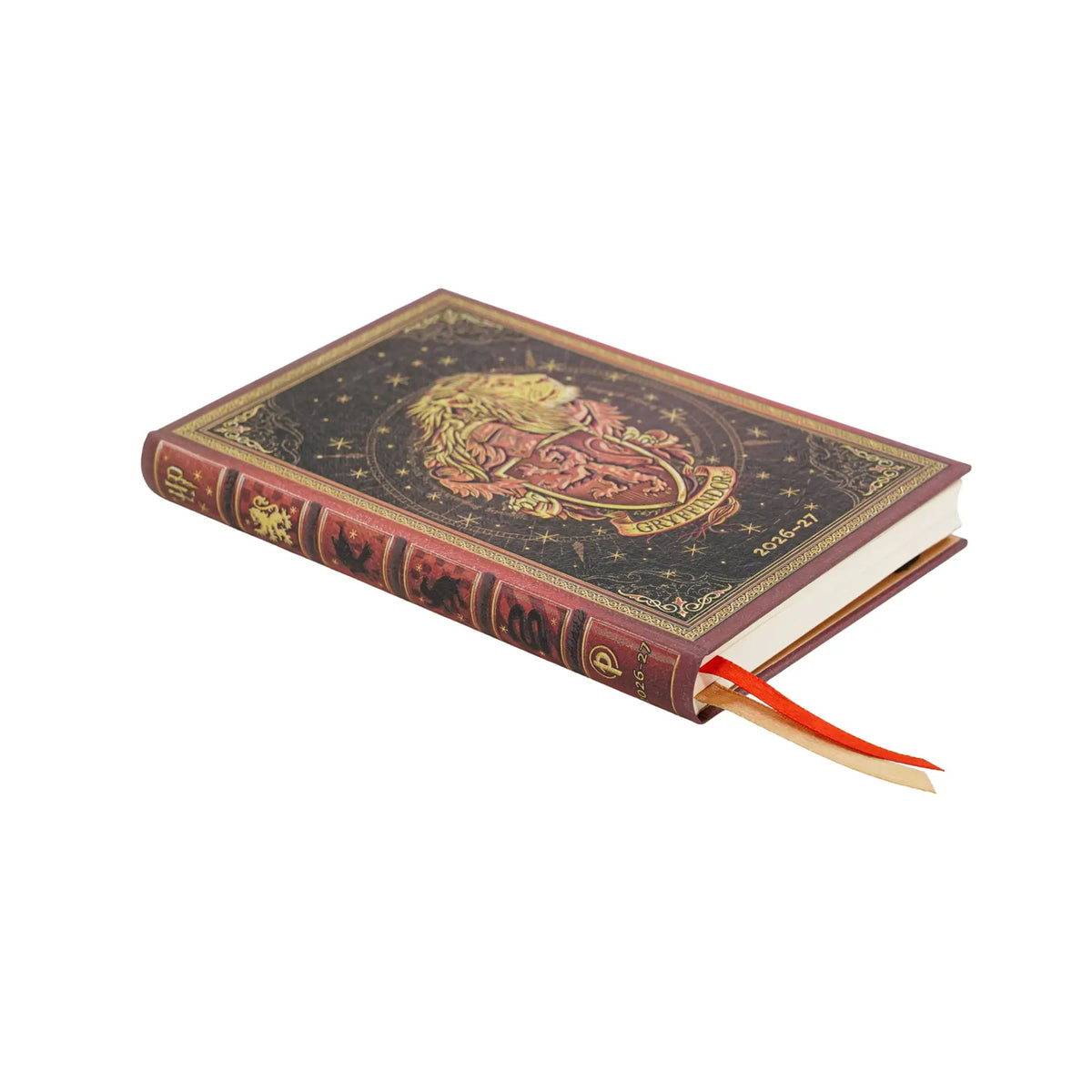 Agenda 2026 - 2027 PAPERBLANKS Gryffondor - 1 semaine sur 2 pages - Mini - Hardcover - Horizontal - 176p - 9780349720227