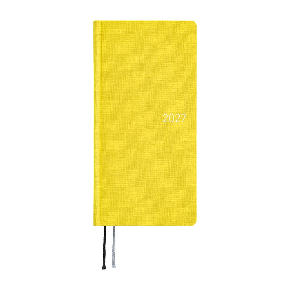 Agenda 2027 HOBONICHI Techo Weeks - Colors : Canaria Yellow - 