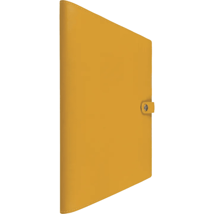 Agenda 2027 OBERTHUR Lady Kent - 21 x 27 cm - 1 semaine sur 2 pages - Orientation verticale - Safran - 3664447230689