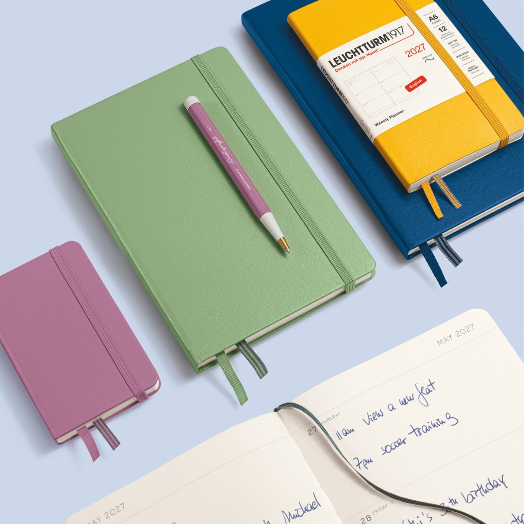 Agenda Semainier 2027 LEUCHTTURM1917, Anglais - A5 - Softcover - Forest Green - 4070292002842