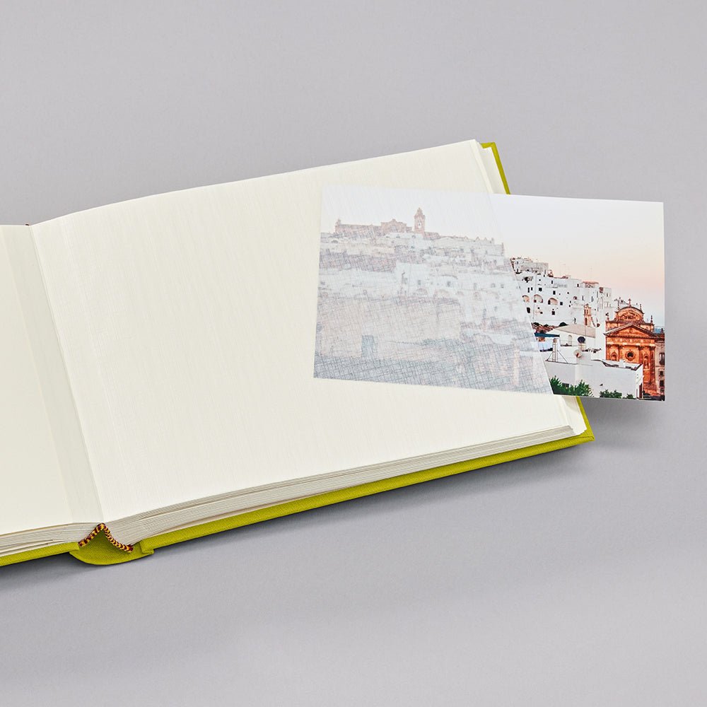 Album photo SEMIKOLON Classic Small - 21.5 x 16 cm - 80 pages - Matcha - 4004117645174