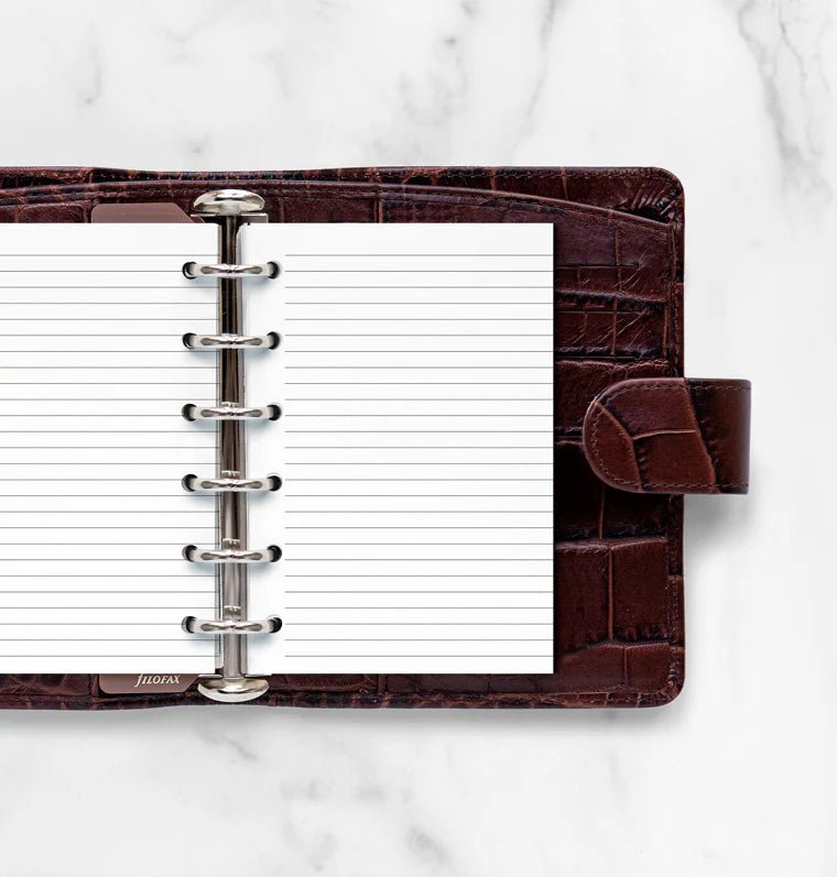 Bloc - notes ligné FILOFAX - Blanc - Pocket - Pocket - Ligné - 5015142118921