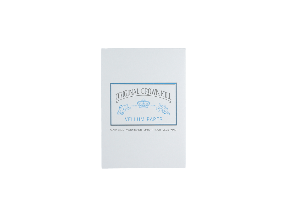 Bloc ORIGINAL CROWN MILL Papier Vélin - A5 - 100 g/m² - Blanc - 5413036191256