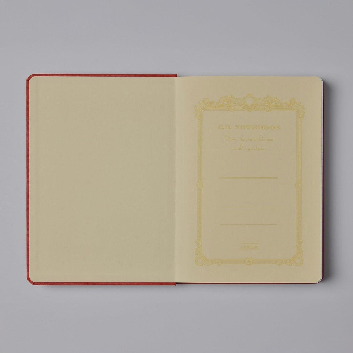 Carnet APICA Premium CD Notebook - A6 - Hardcover - Quadrillé - 