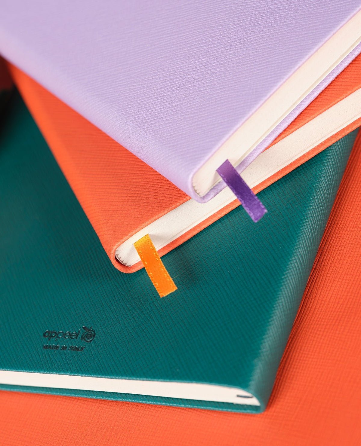 Carnet CASTELLI MILANO Appeel Classic - 19 x 25 cm - Hardcover - Ligné - Teal - 8056149954201