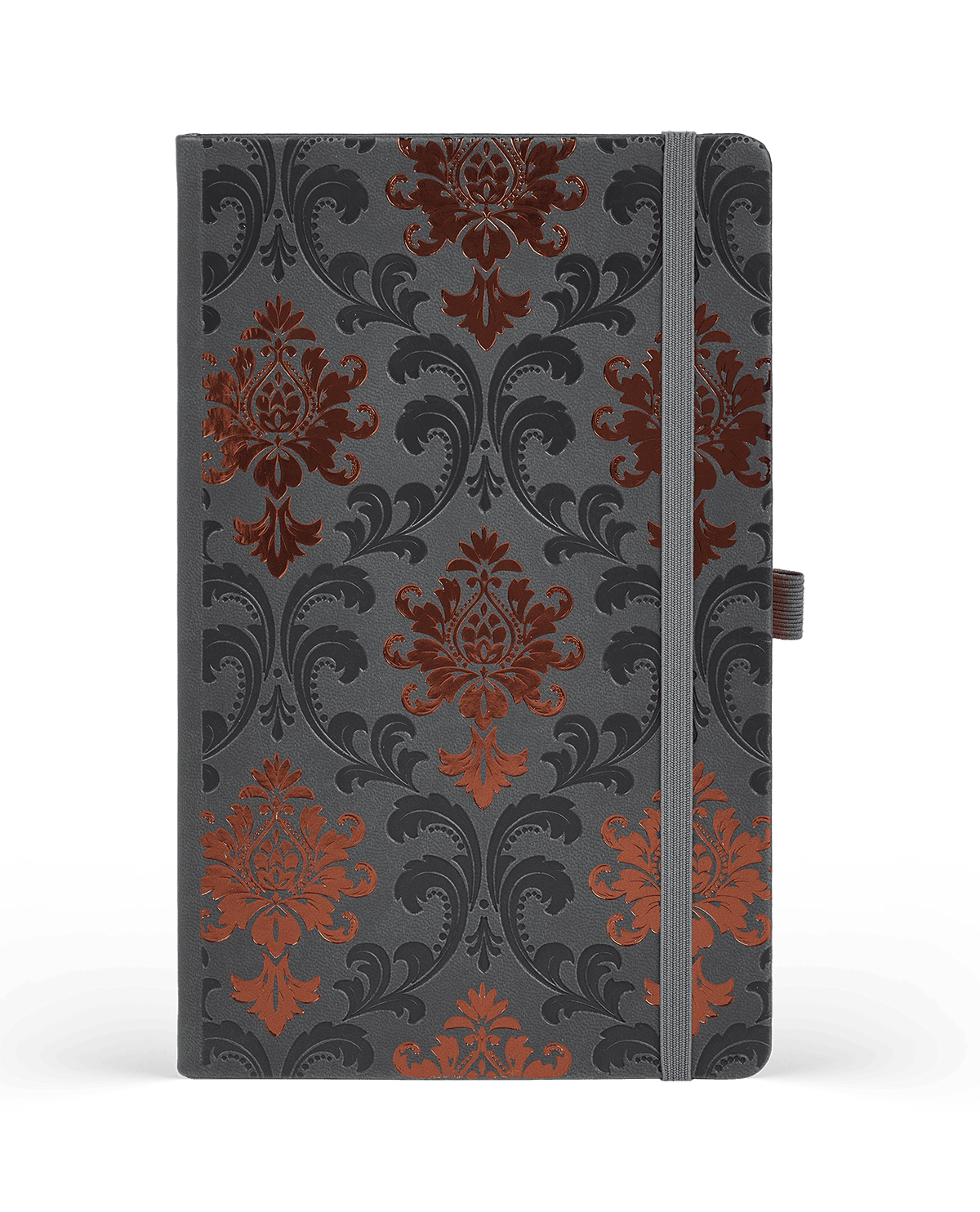 Carnet CASTELLI MILANO Copper - 19 x 25 cm - Hardcover - Ligné - Baroque - 8056149954966