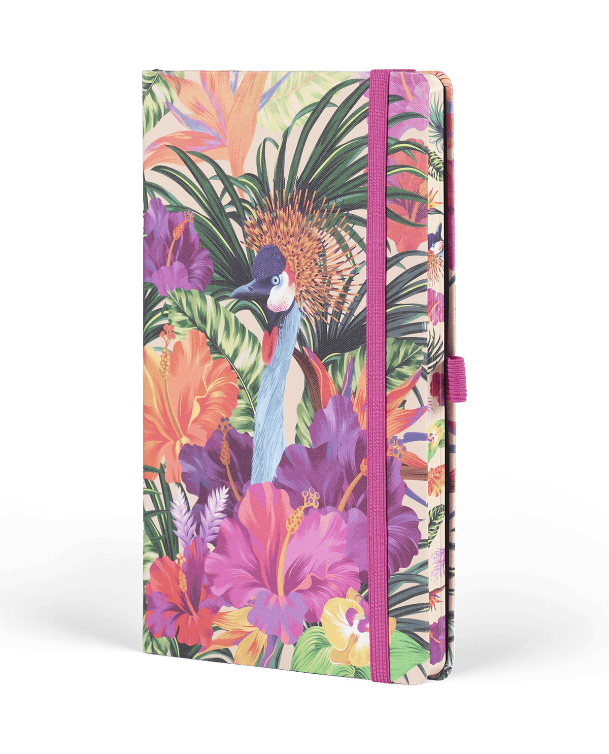 Carnet CASTELLI MILANO Eden - 9 x 14 cm - Hardcover - Ligné - Tropical - 8056149953440