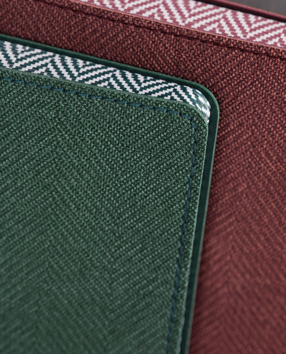 Carnet CASTELLI MILANO Harris - 9 x 14 cm - Softcover - Ligné - Forest Green - 8056149955697