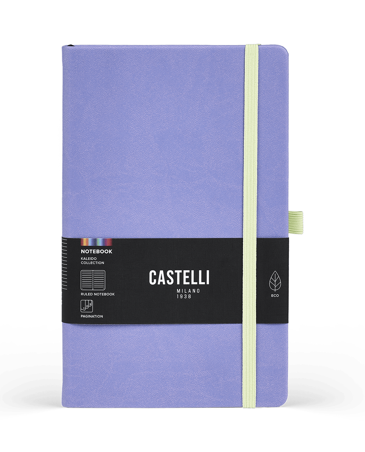 Carnet CASTELLI MILANO Kaleido - 19 x 25 cm - Hardcover - Ligné - Iris - 8056149953884