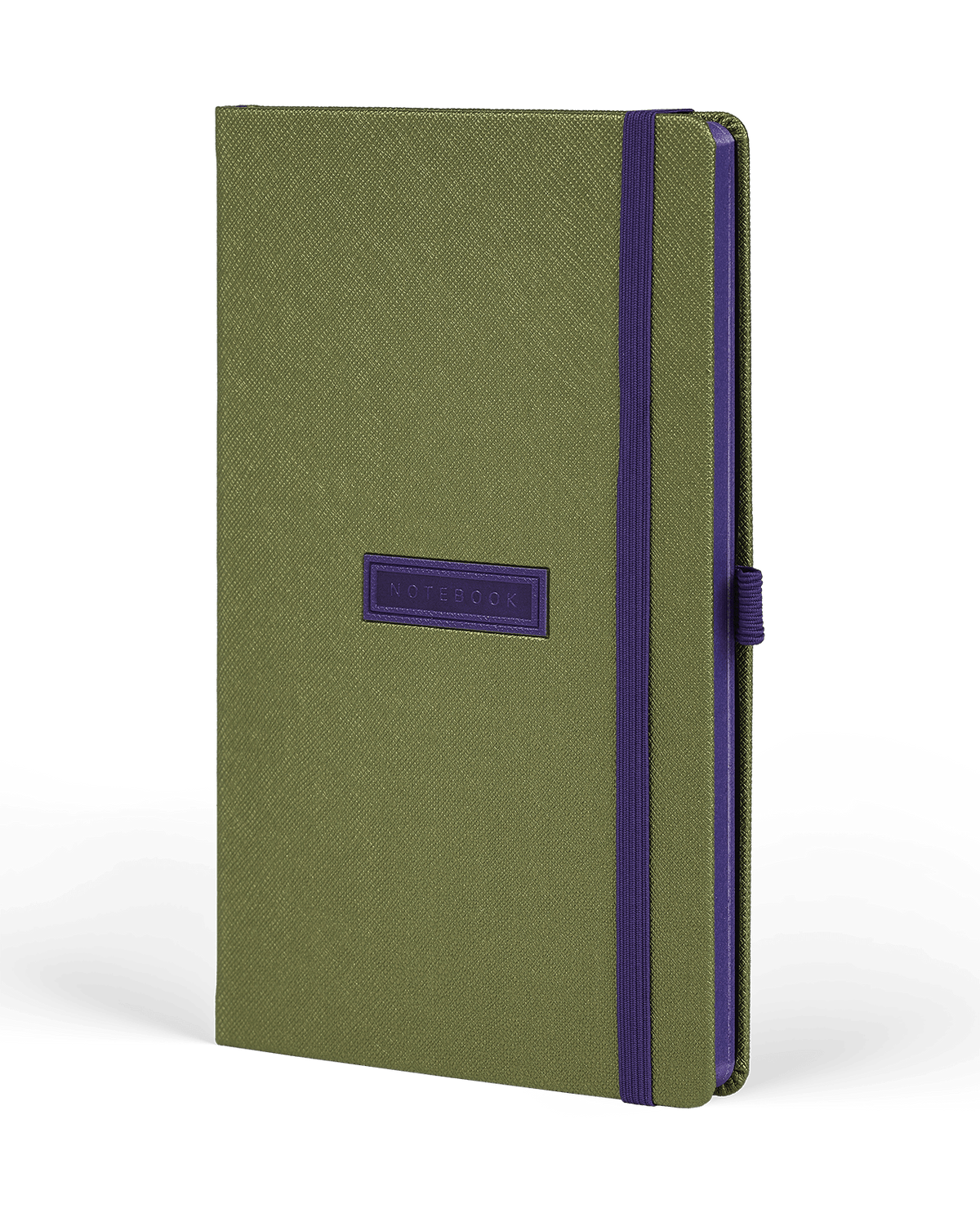 Carnet CASTELLI MILANO Shell - 13 x 21 cm - Hardcover - Ligné - Lime - 8056149956441