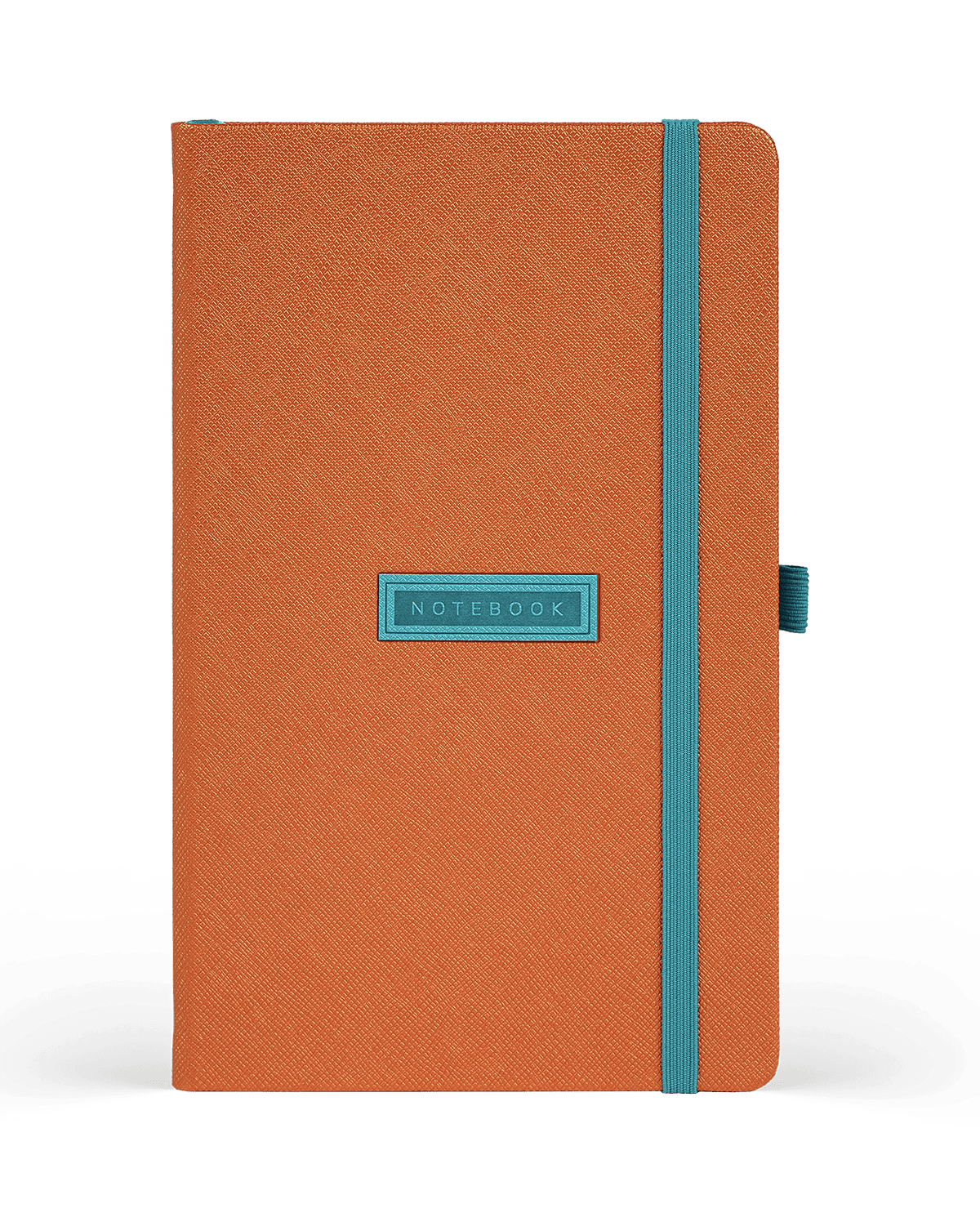 Carnet CASTELLI MILANO Shell - 13 x 21 cm - Hardcover - Ligné - Tangerine - 8056149956465