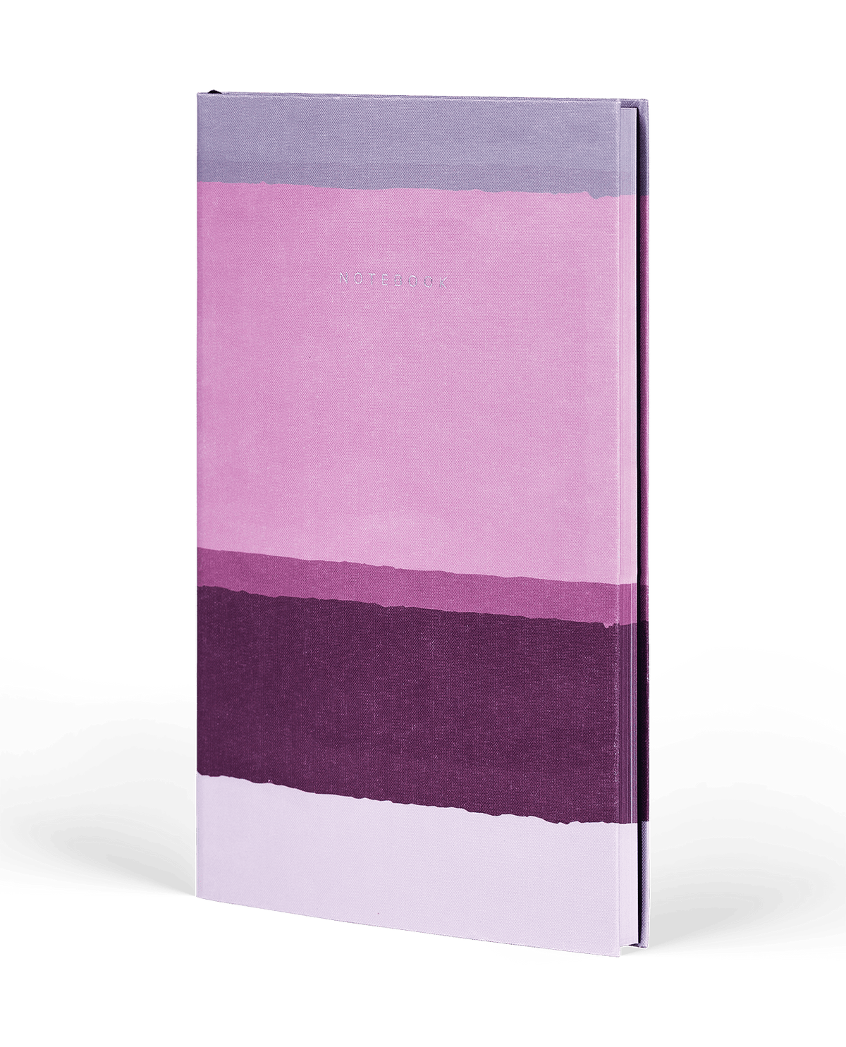 Carnet CASTELLI MILANO Stripes - 19 x 25 cm - Hardcover - Ligné - Bubblegum - 8056149954621