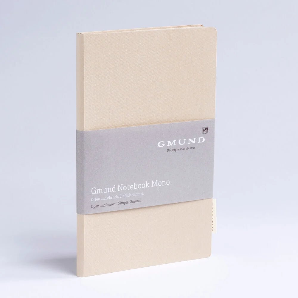 Carnet GMUND Notebook Mono - Softcover - A5 - Pointillé - Oat - 4049574039517