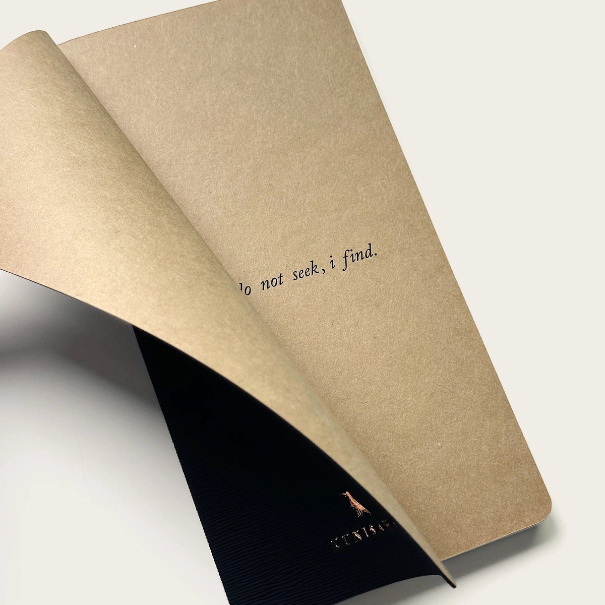 Carnet KUNISAWA Find Flex Note - 11 x 21 cm - Softcover - Quadrillé - Navy Blue - 