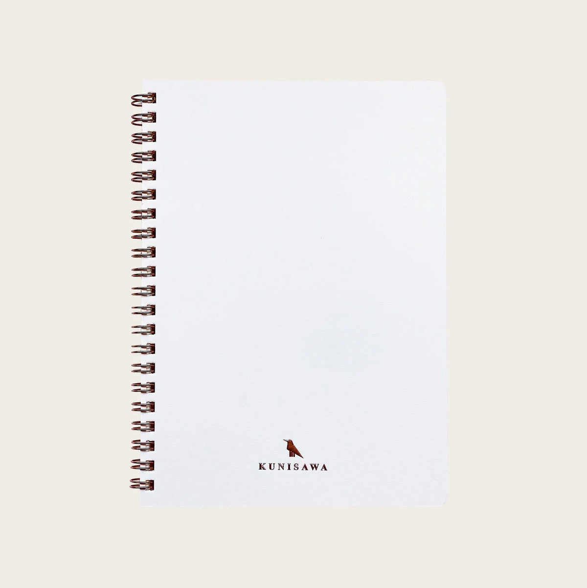 Carnet KUNISAWA Find Ring Note - A5 - Softcover - Quadrillé - White - 