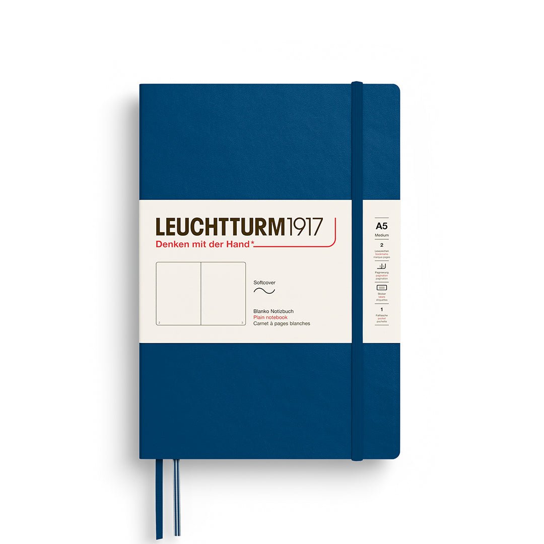 Carnet LEUCHTTURM1917 Classic - A5 - Softcover - Uni - Indigo - 