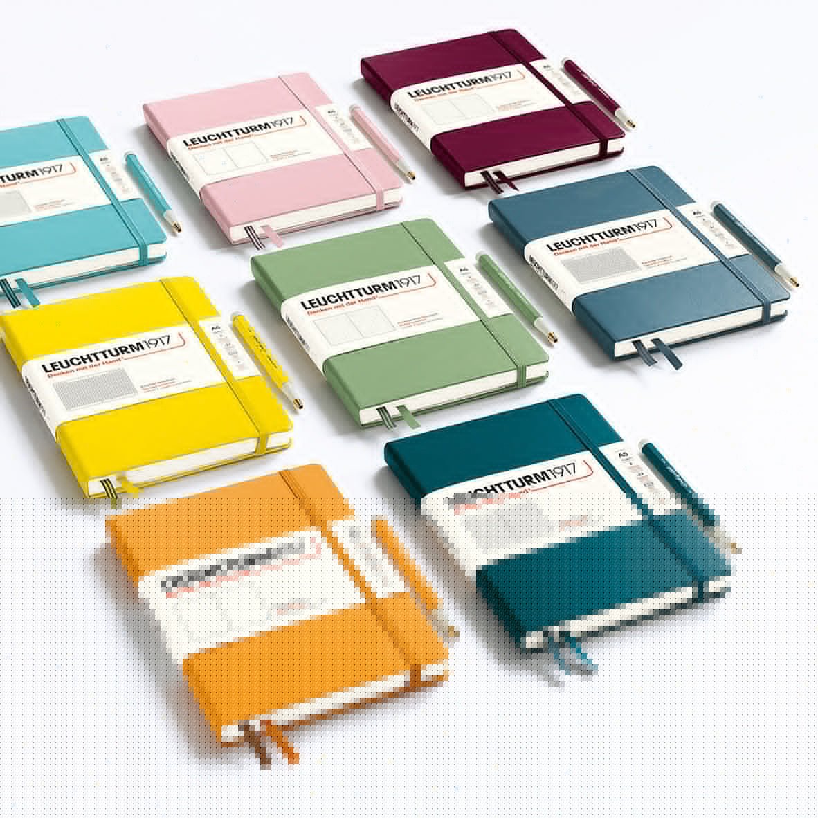 Carnet LEUCHTTURM1917 Classic - B6+ - Hardcover - Pointillé - Port Red - 4004117635489