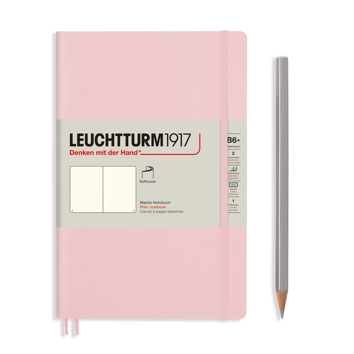 Carnet LEUCHTTURM1917 Classic - B6+ - Softcover - Uni - Powder - 4004117593345