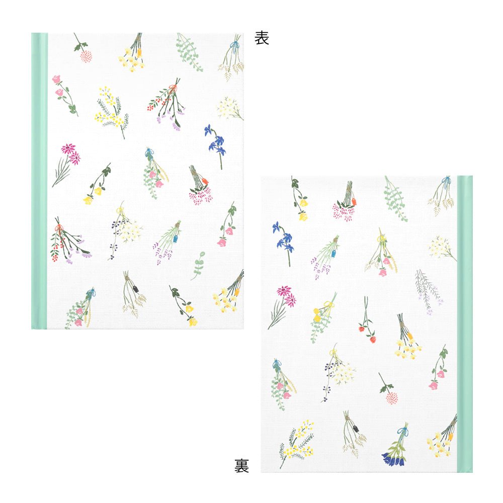 Carnet MIDORI 1 Year Diary Journal - B6 - Fleurs séchées - 4902805128797