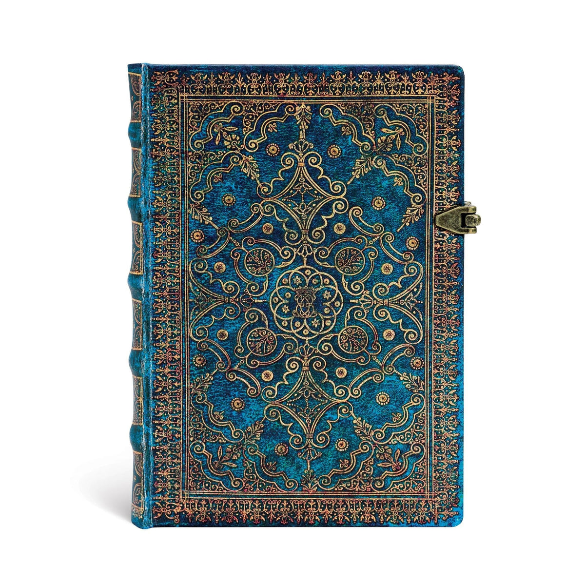 Carnet PAPERBLANKS Azur - Midi Rigide 240p - Ligné - Illustré - 9781439726808