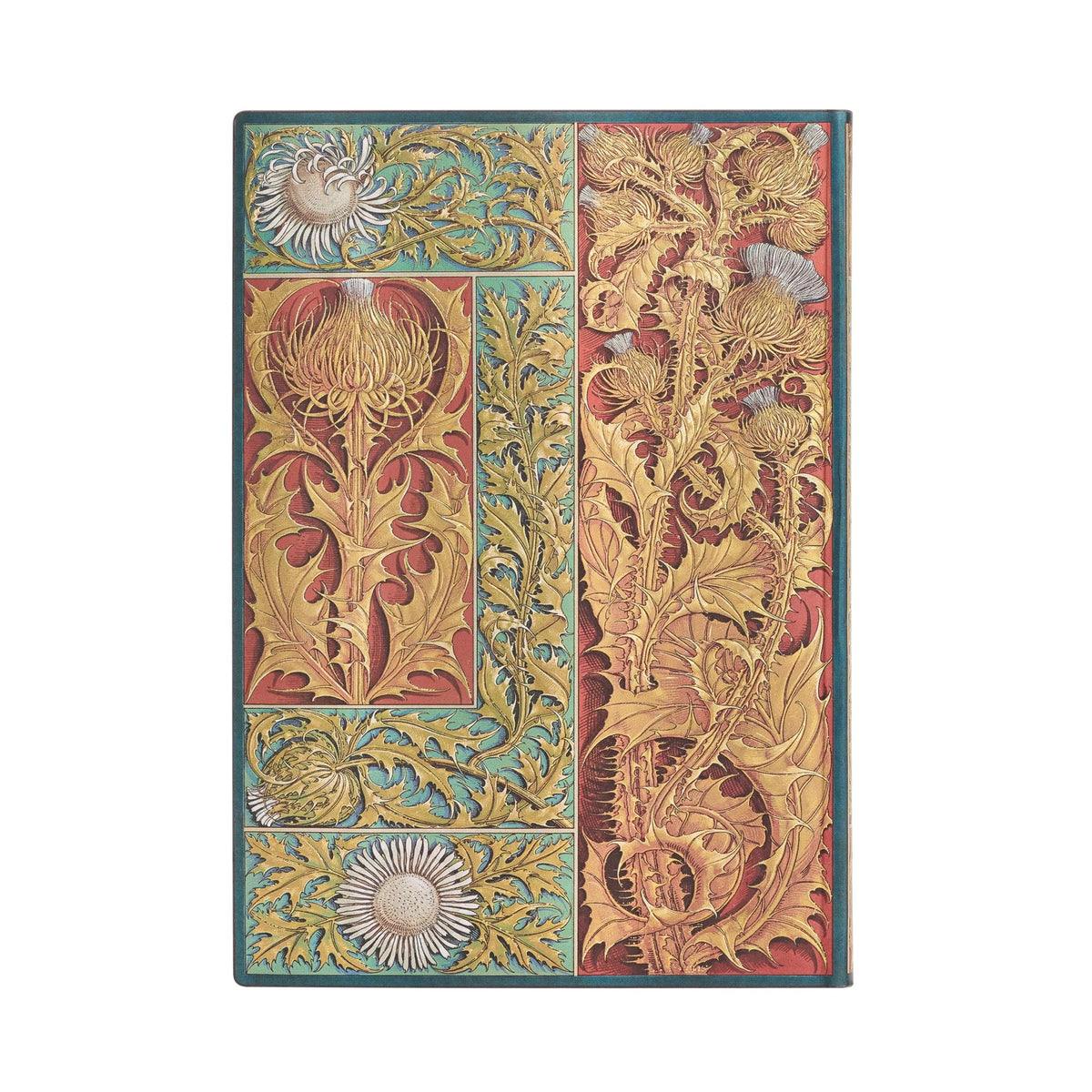 Carnet PAPERBLANKS Chardon Sauvage - Midi - Softcover - Ligné - 176p - 9781439794081