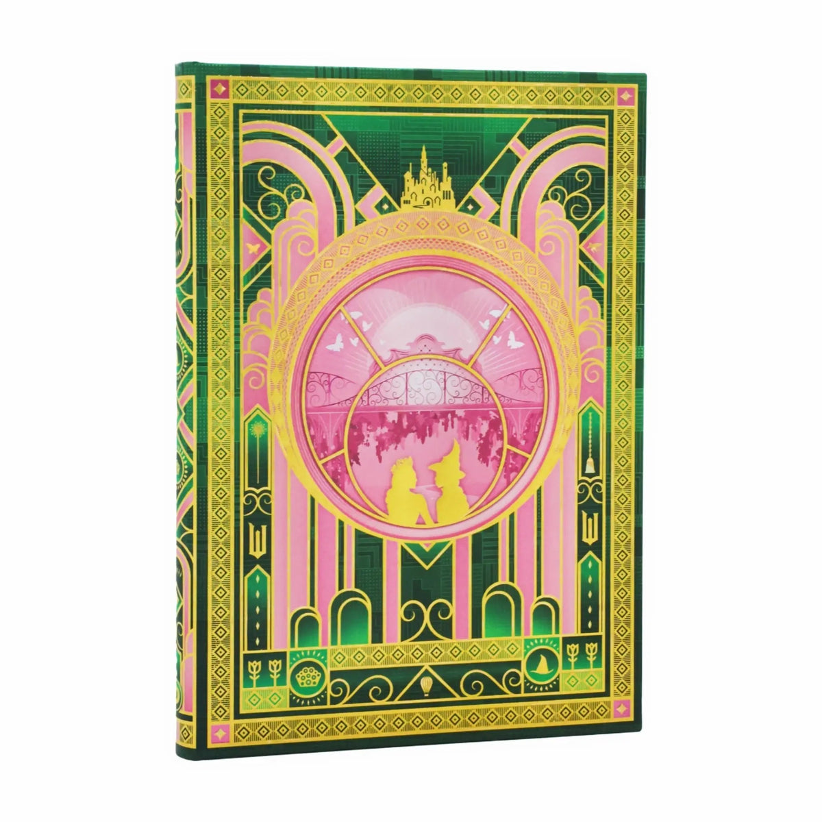 Carnet PAPERBLANKS La Magie de Wicked - Midi - Hardcover - Ligné - 144p - 9781408764398