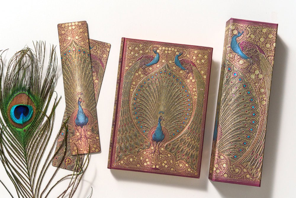 Carnet PAPERBLANKS Les Paons de Hafiz - Mini - Hardcover - Ligné - 176p - 9781439798911